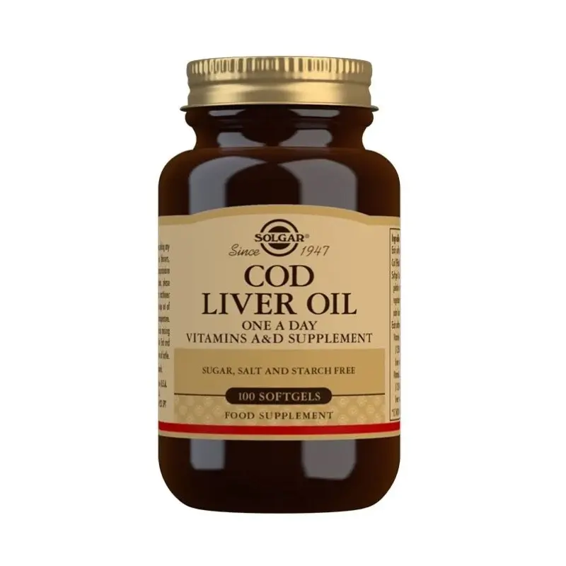 Solgar Virgin Cod liver oil 100 Capsules